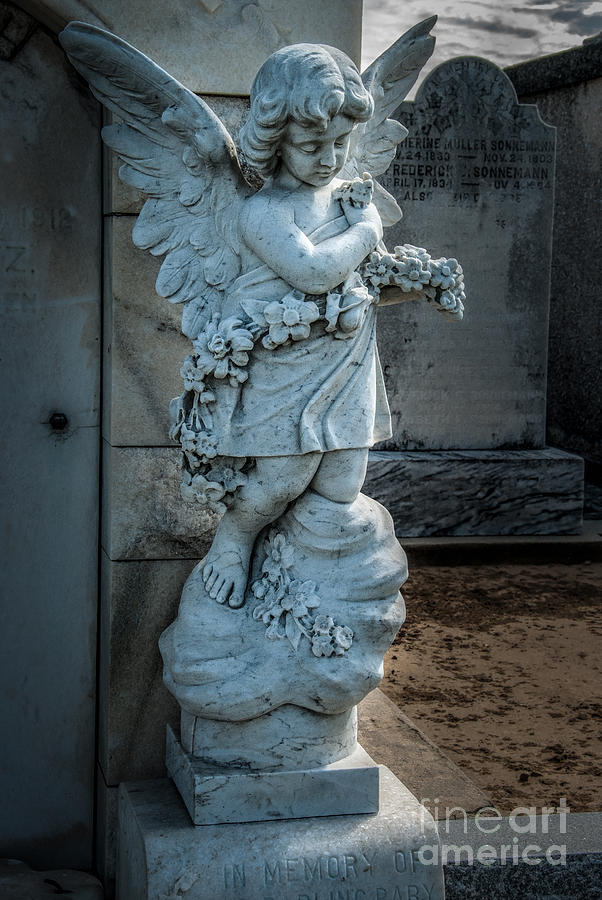 New Orleans Photograph - Sweet Angel by Kathleen K Parker