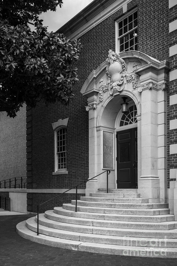 Sweet Briar College Cochran Library Entray Photograph by University Icons