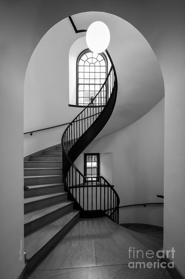 Sweet Briar College Cochran Library Stairwell Photograph by University Icons