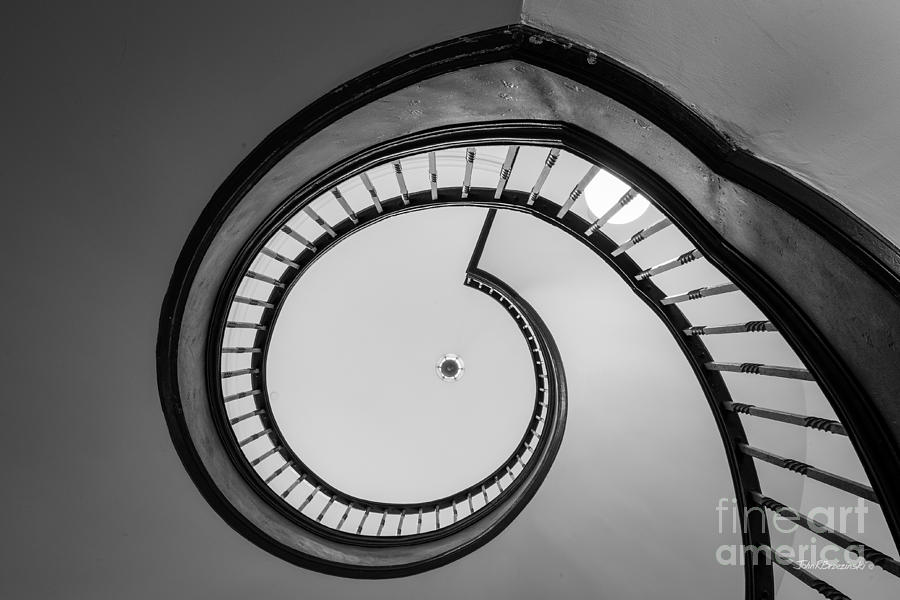 Sweet Briar College Library Stairway Photograph by University Icons