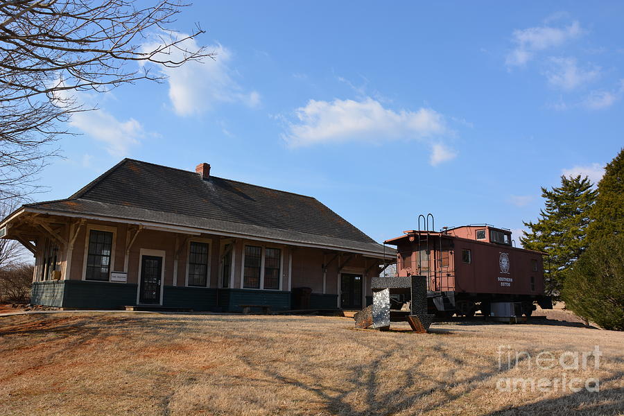 Sweet Briar Train Station Photograph by Katherine W Morse Sweet Briar Train Station Photograph by Katherine W Morse