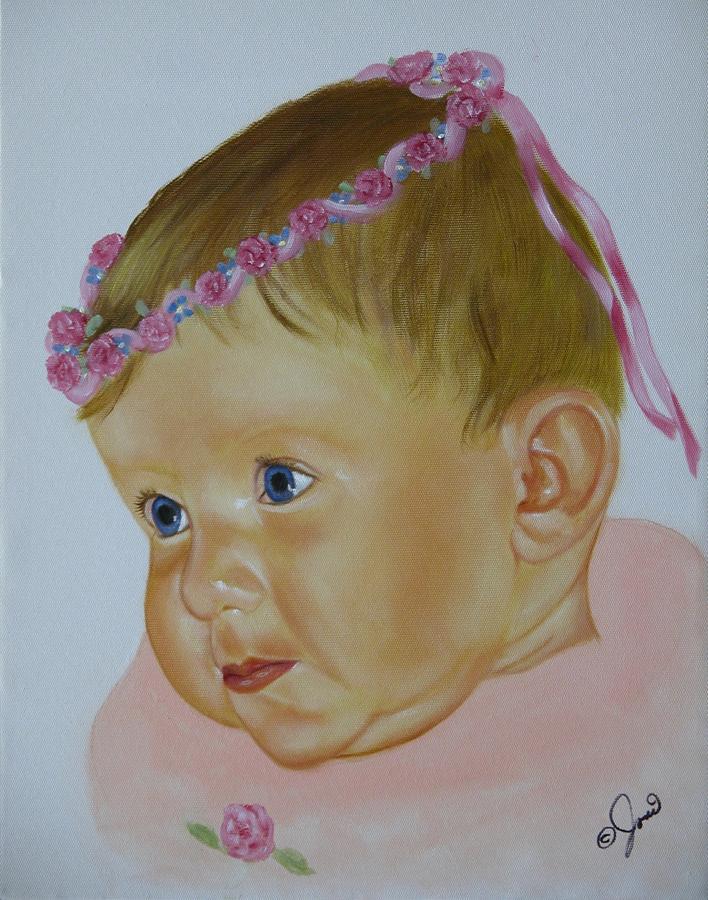 Sweet Child Painting by Joni McPherson