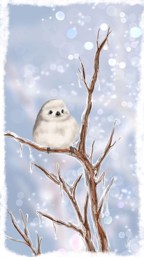 Winter Painting - Sweet cold by Veronica Minozzi