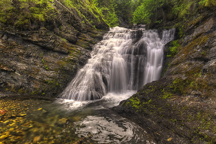 Sweet Creek Falls Photograph by Mark Kiver