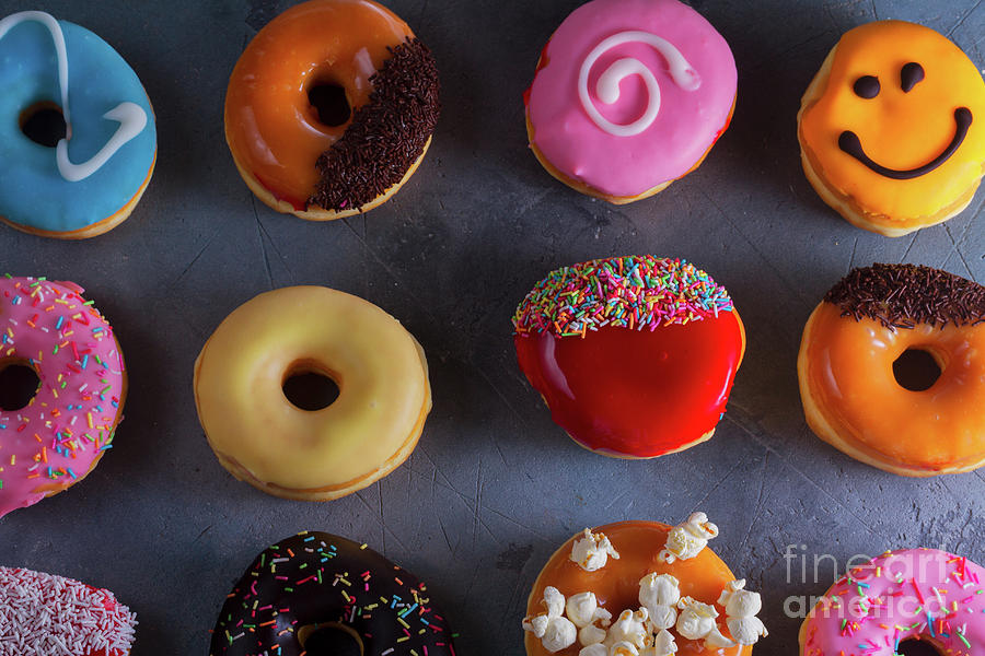 Sweet Doughnuts  Photograph by Anastasy Yarmolovich