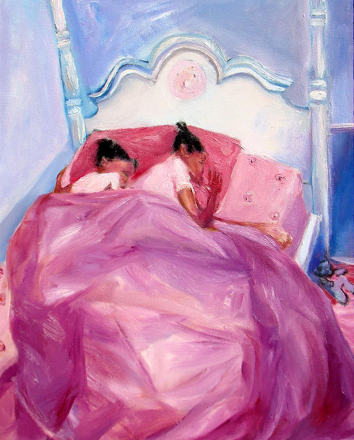 Sweet Dreams Little Darlings Painting by Patrick Mills