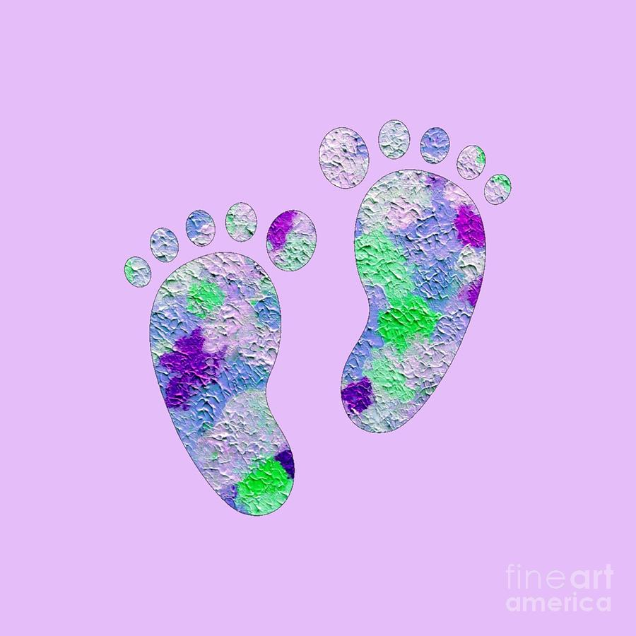 Sweet Feet Digital Art by Rachel Hannah