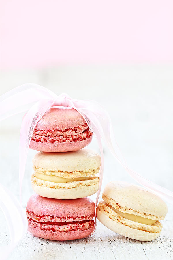 Sweet French Macarons Photograph by Stephanie Frey