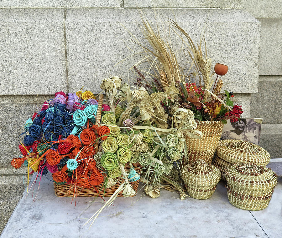 Sweet Grass Baskets Photograph by Dave Mills