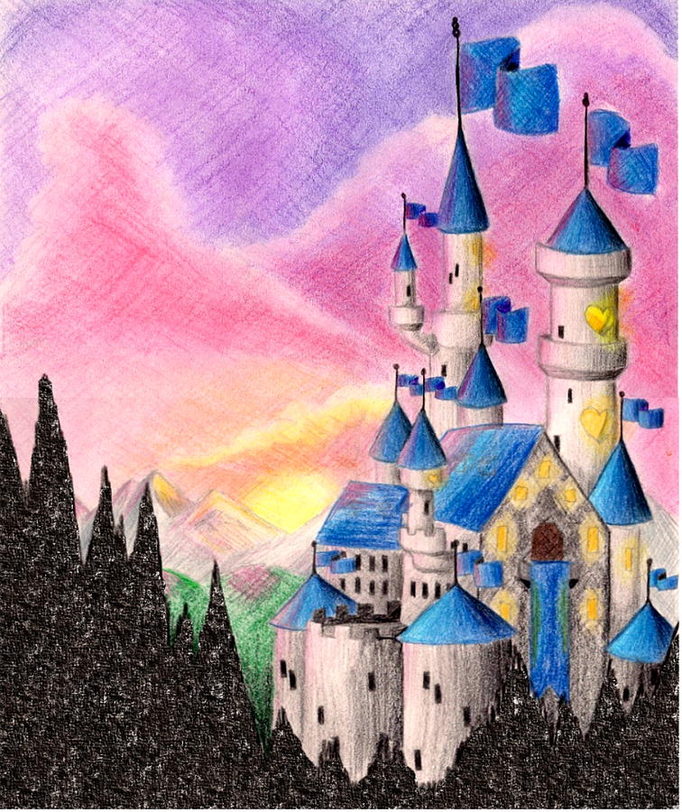 How to Draw a CASTLE! Easy Drawings for Kids | castle, drawing, lesson |  Learn how to draw a castle! We make it easy using step by step instructions  suitable for little