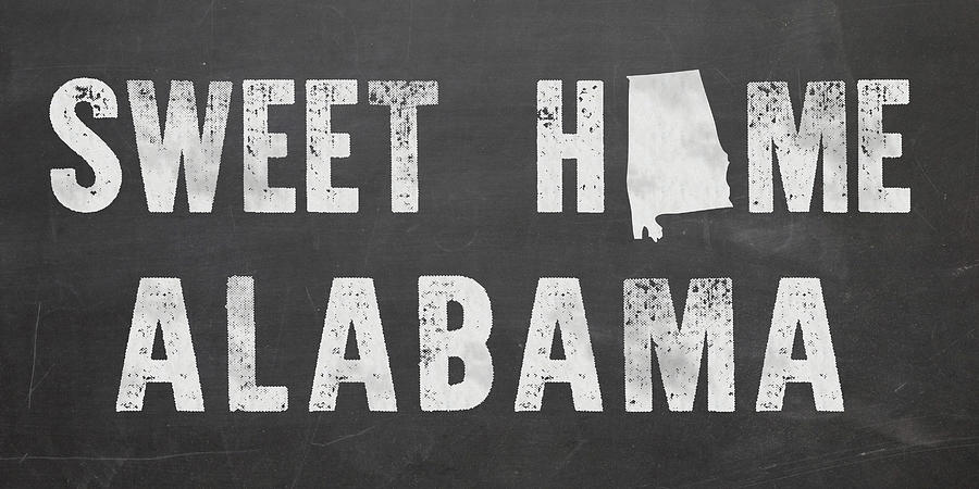 Sweet Home Alabama Mixed Media by Nancy Ingersoll