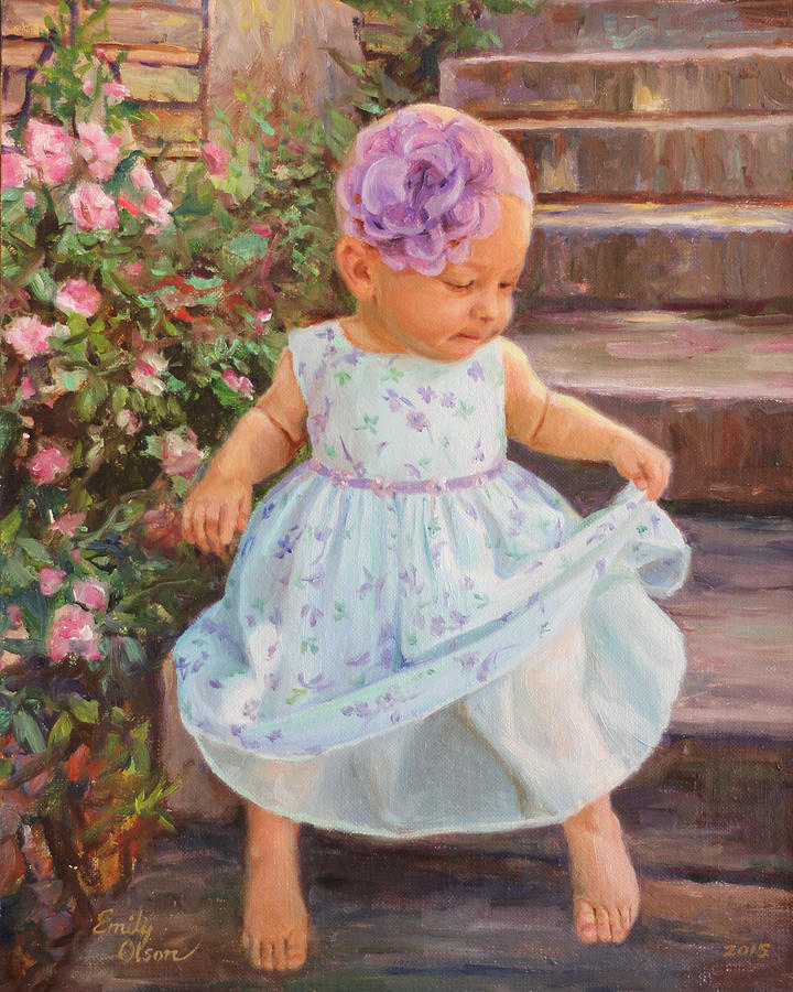 Sweet Innocence Painting by Emily Olson