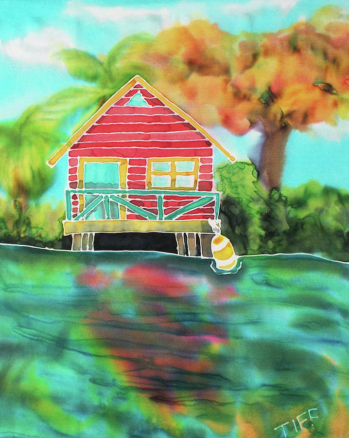Bahamas Painting - Sweet Island Home by TIFF Barrett Bahamas Painting - Sweet Island Home by TIFF Barrett