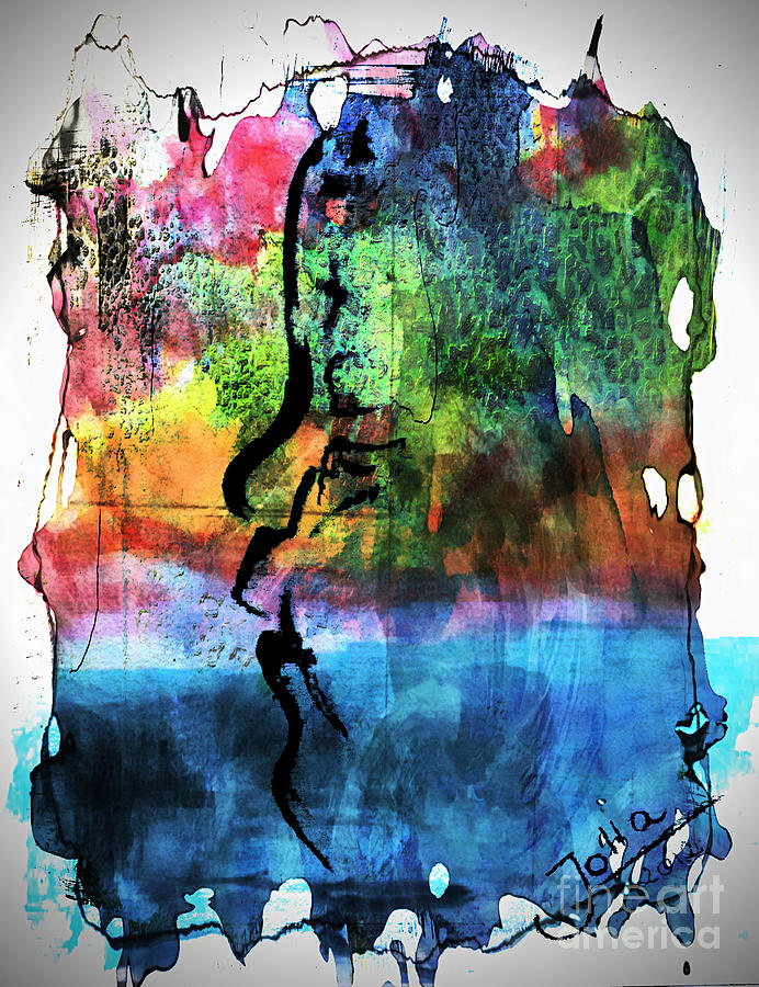 Baby Mixed Media - Sweet Lullaby by Jolanta Anna Karolska Baby Mixed Media - Sweet Lullaby by Jolanta Anna Karolska