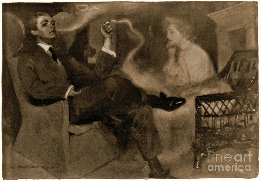 Sweet Magic of Smoke 1903 Photograph by Padre Art