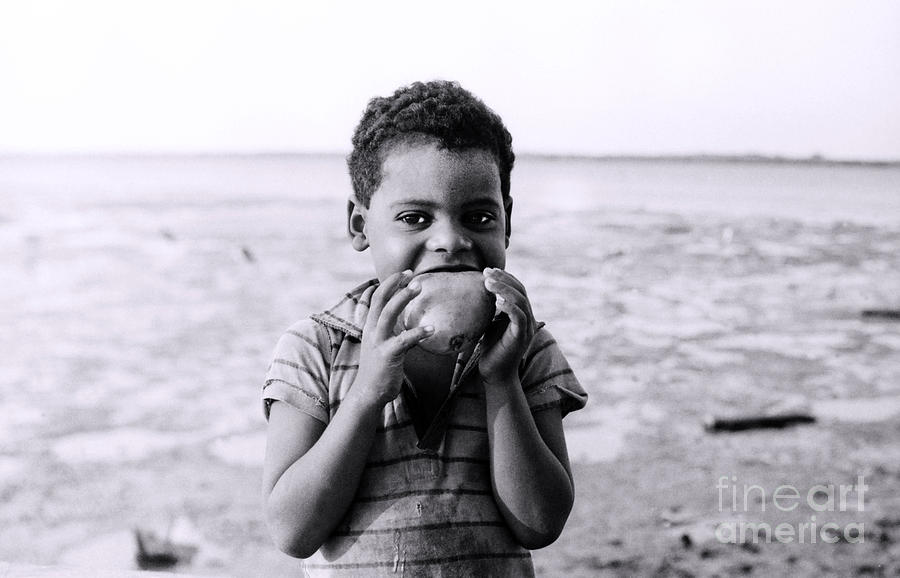 sweet mango-Boy Photograph by Morris Keyonzo