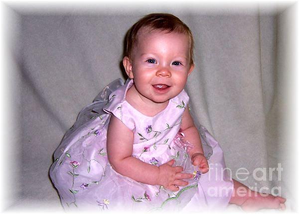 Baby Photograph - Sweet Natalie by Misty VanPool