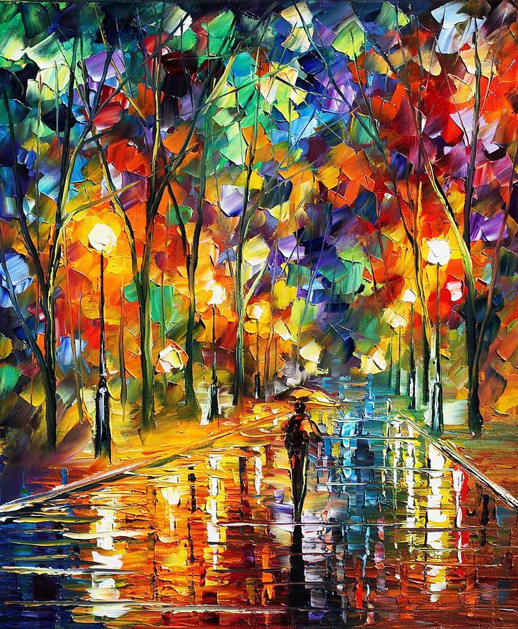 Sweet Night Painting by Leonid Afremov