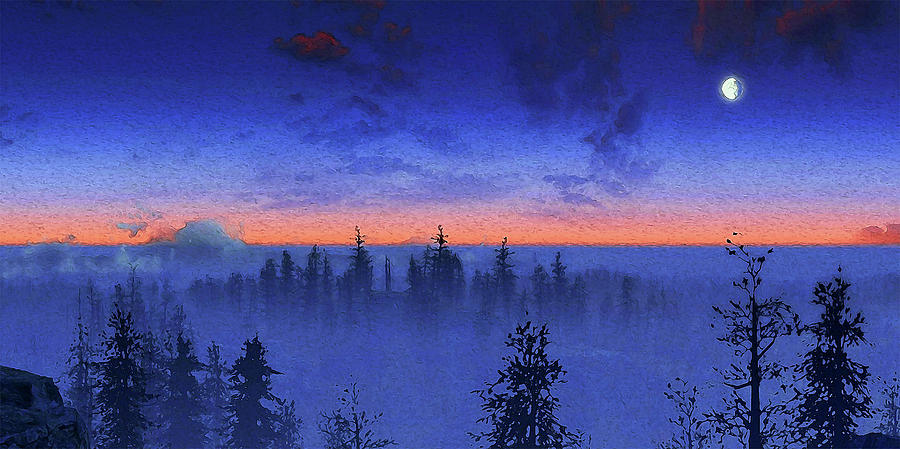 Sweet Nights Painting by AM FineArtPrints