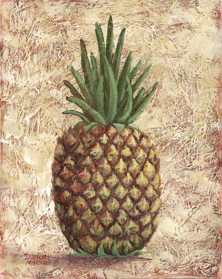 Sweet Pineapple Painting by Darice Machel McGuire
