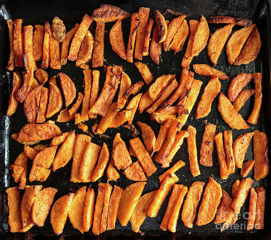 Sweet potato chips Photograph by Ragnar Lothbrok