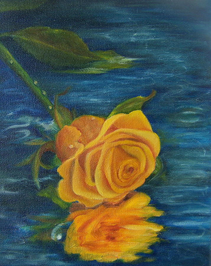 Sweet Remembrance Reflected Painting by Susan Dehlinger