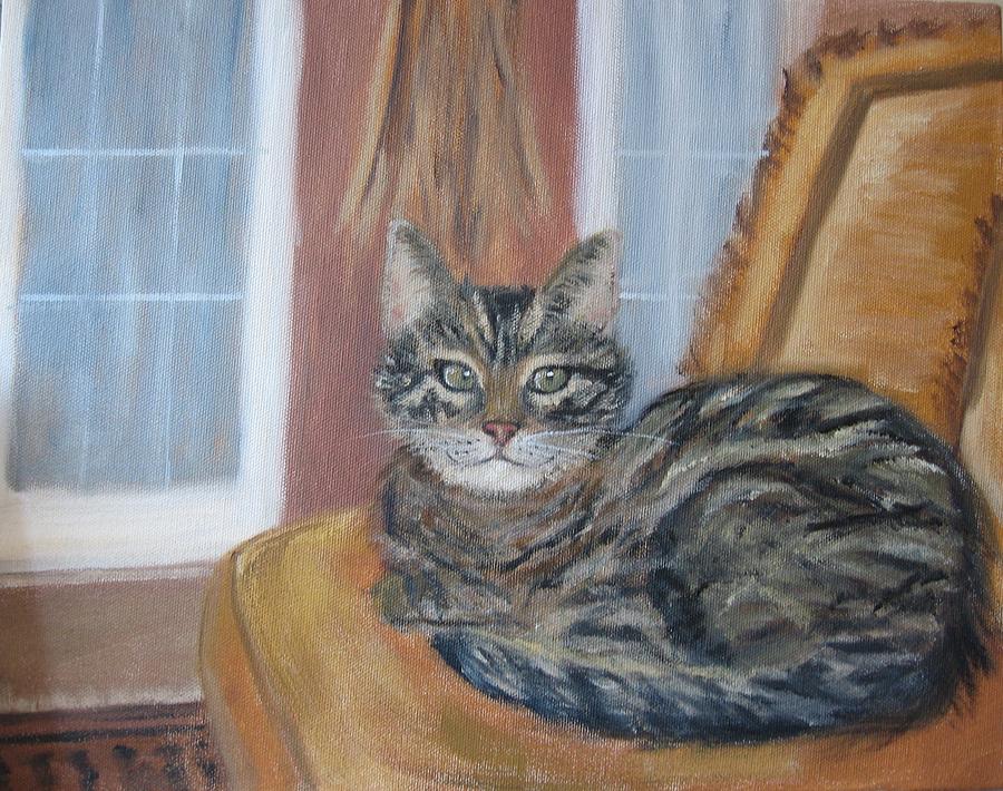 Sweet Riley Painting by Theresa Chadwick - Fine Art America