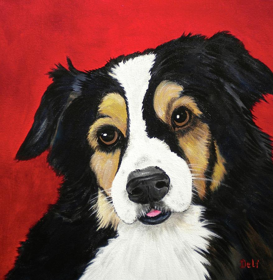 Sweet Scout Painting by Debi Starr