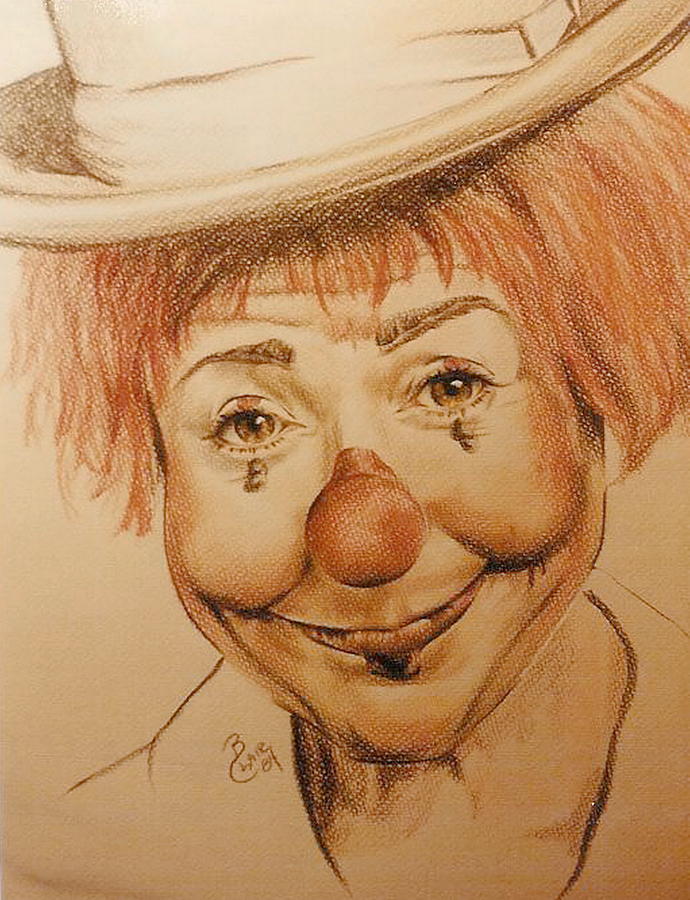 Sweet Smile Drawing by Barbara Keith