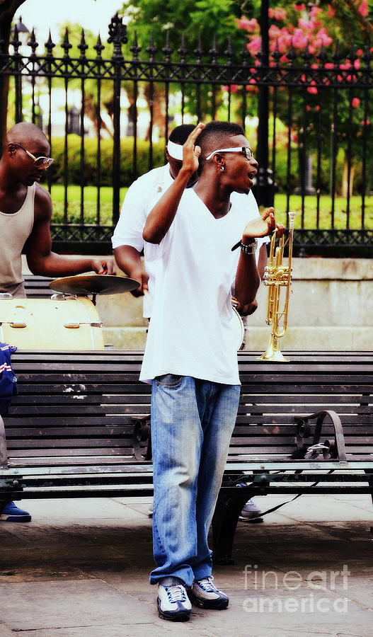 Sweet sounds of New Orleans Photograph by Tru Waters