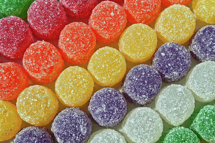 Sweet Treats - Spice Drops Photograph by Cathy Mahnke