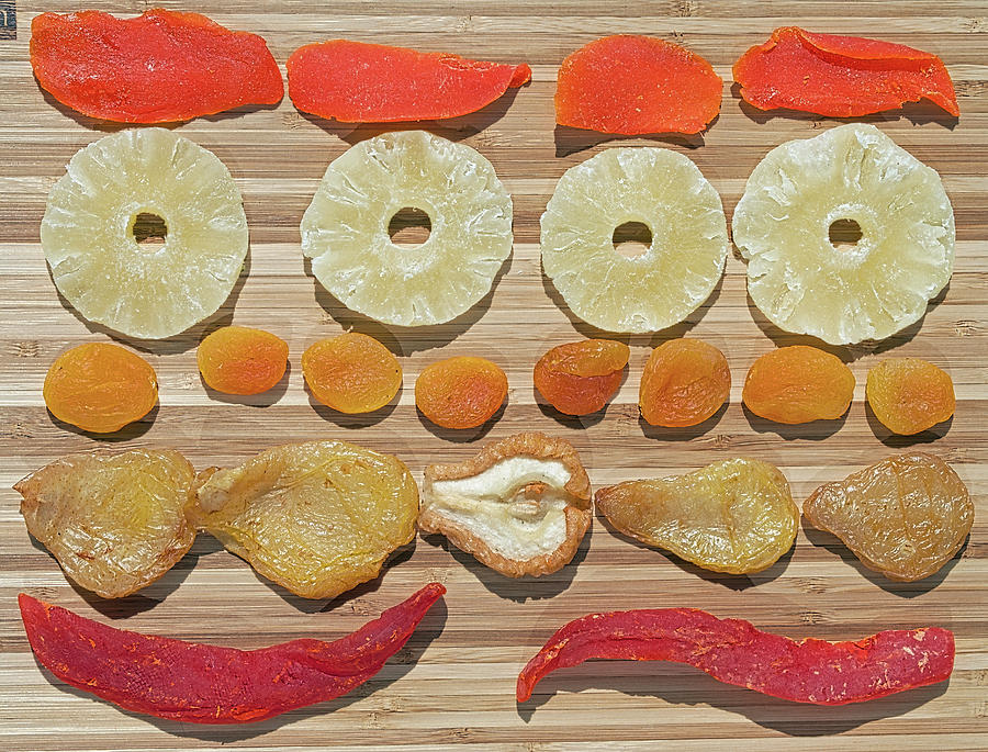 Sweet Treets - Dried Fruit Photograph by Cathy Mahnke