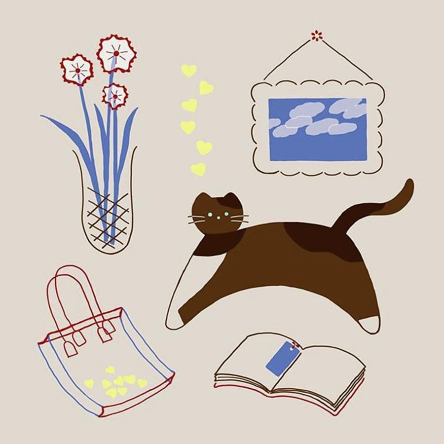 Cat Photograph - Sweetest Thing
#illustration #design by Mariko Yamada