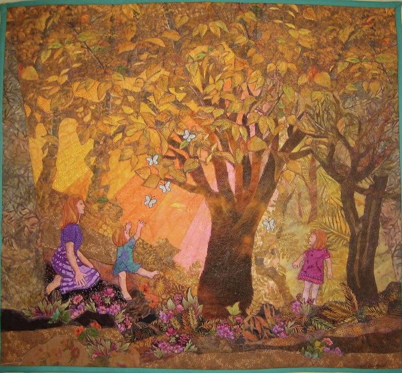 Sweetness and Light Tapestry - Textile by Carol Bridges