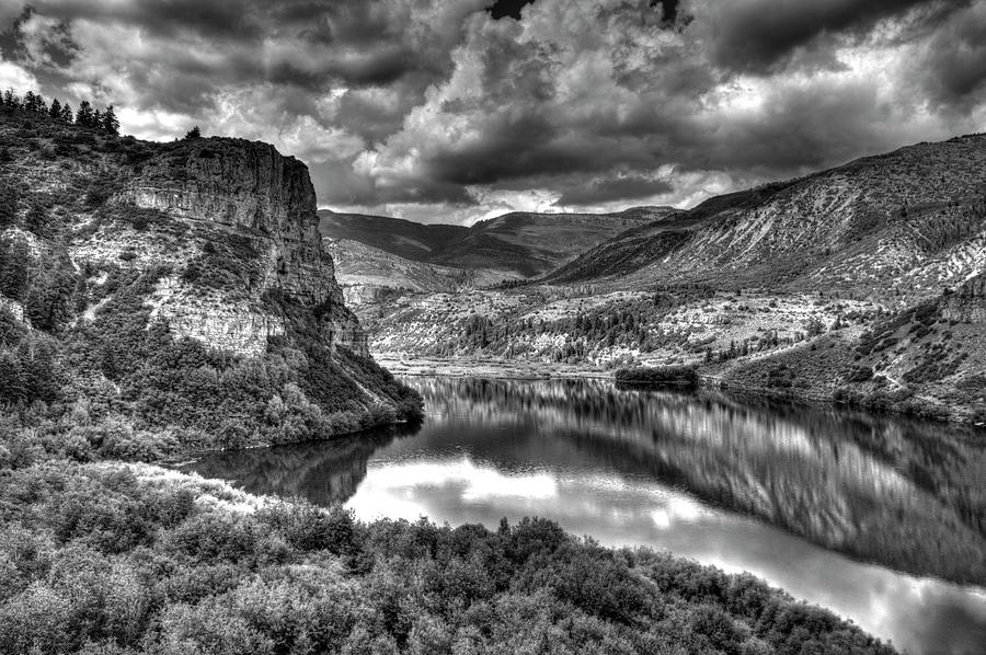 Sweetwater Lake 2 bw Photograph by Dimitry Papkov