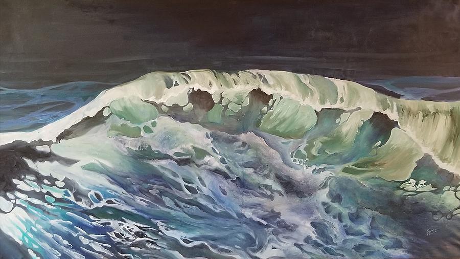 Swell Painting by Julie Garcia