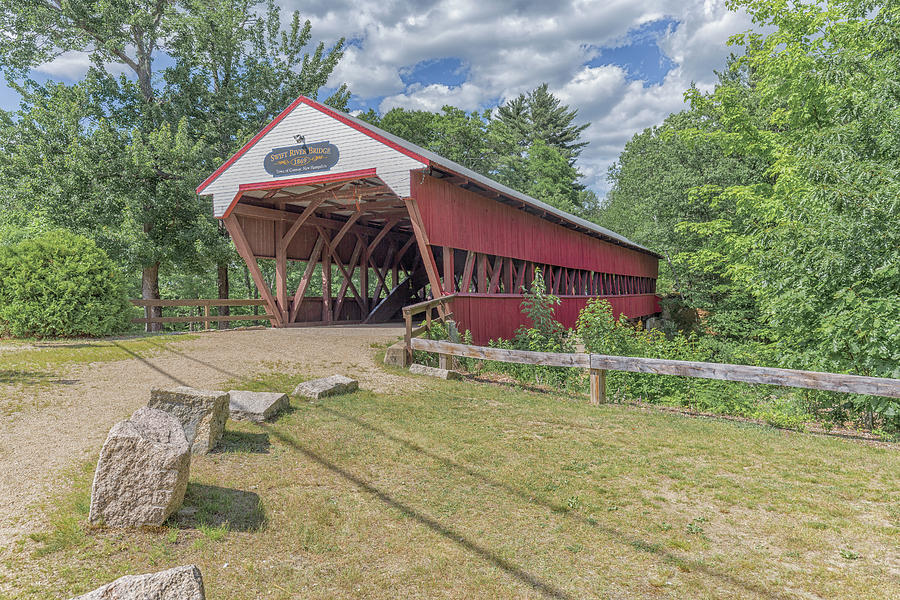 Swift River Covered Bridge Conway New Hampshire Photograph by Brian MacLean