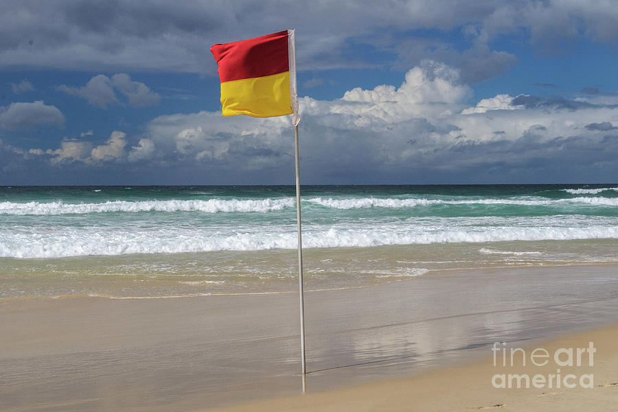 Swim Between the Flags Photograph by Werner Padarin