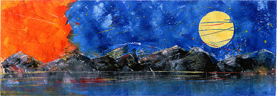 Alaska Digital Art - Swing From the Night Sky III by Lois Chichinoff Thadei