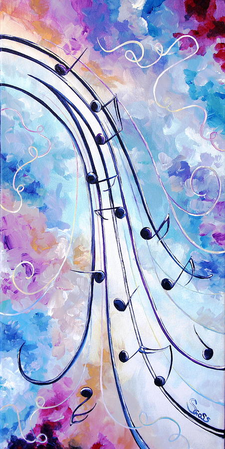 Swing to the Beat Painting by Shiela Gosselin