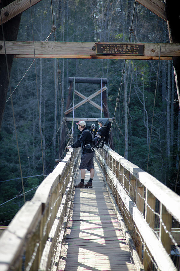 Swinging Bridge Photograph by Lindsey Weimer
