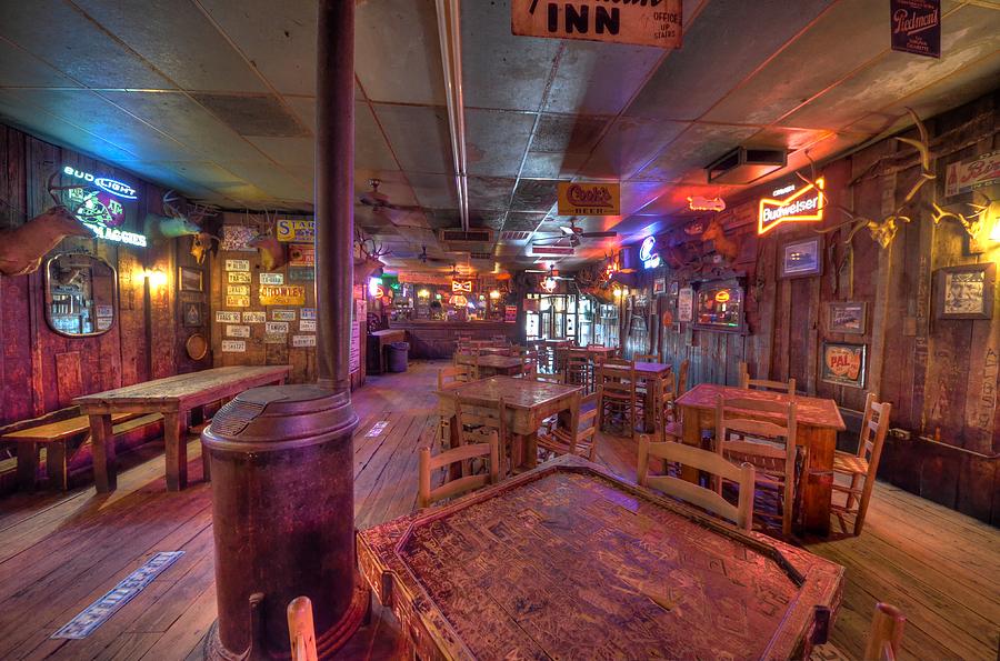 College Station Photograph - Swinging Doors at the Dixie Chicken by David Morefield
