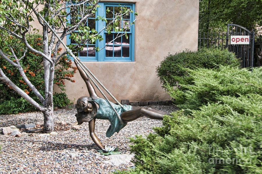 Swinging in Santa Fe Photograph by Brenda Kean