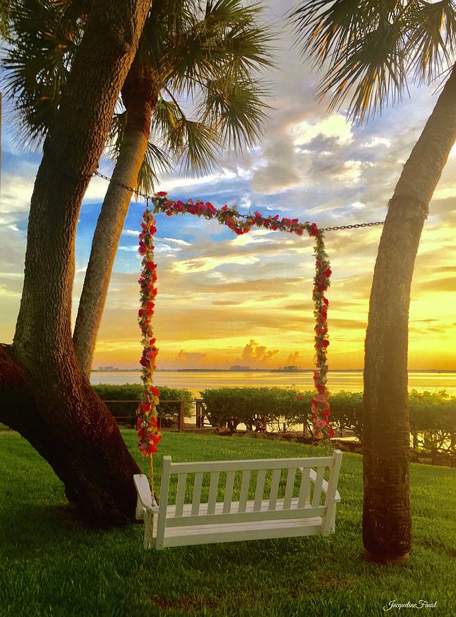 Swinging in Sunset by Jacqueline Faust Swinging in Sunset by Jacqueline Faust