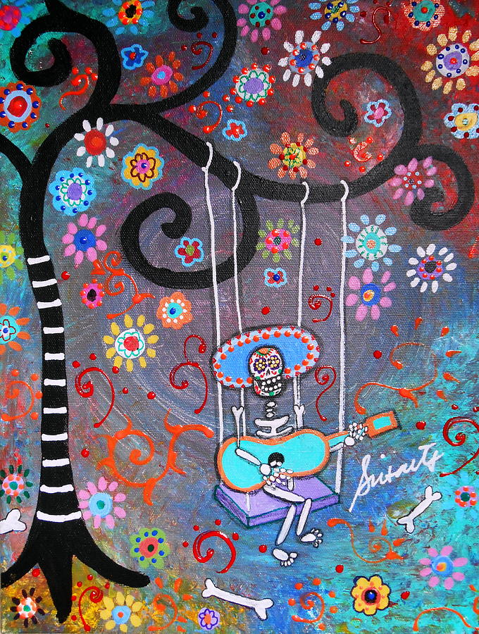 Swinging Mariachi Painting by Pristine Cartera Turkus
