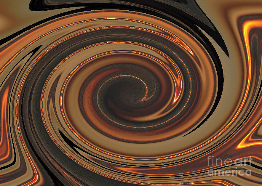 Swirl Abstract 7 Photograph by Julia Stubbe