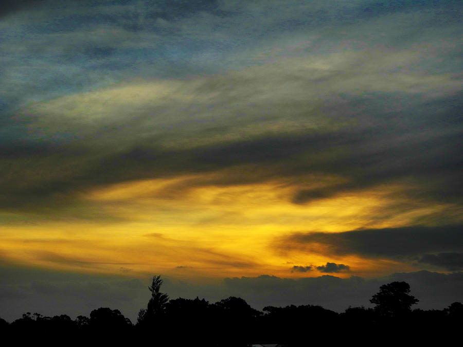 Swirl Sunset Photograph by Mark Blauhoefer