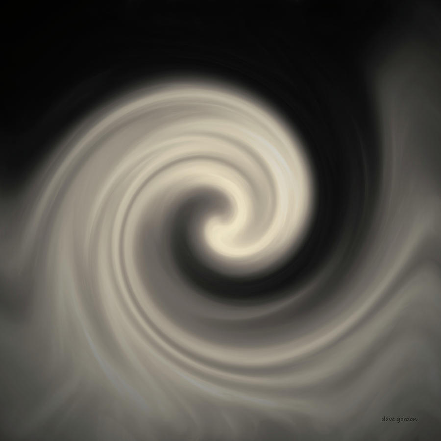 Swirl Wave II Toned Photograph by David Gordon