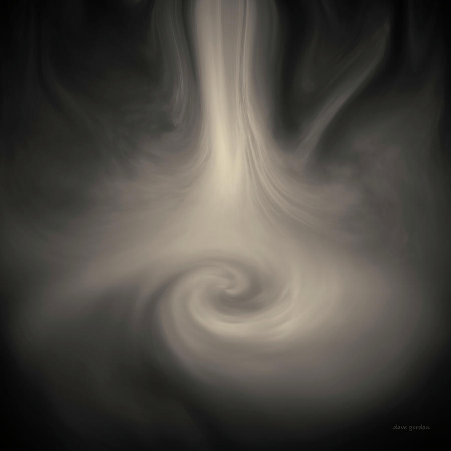 Swirl Wave III Toned Photograph by David Gordon
