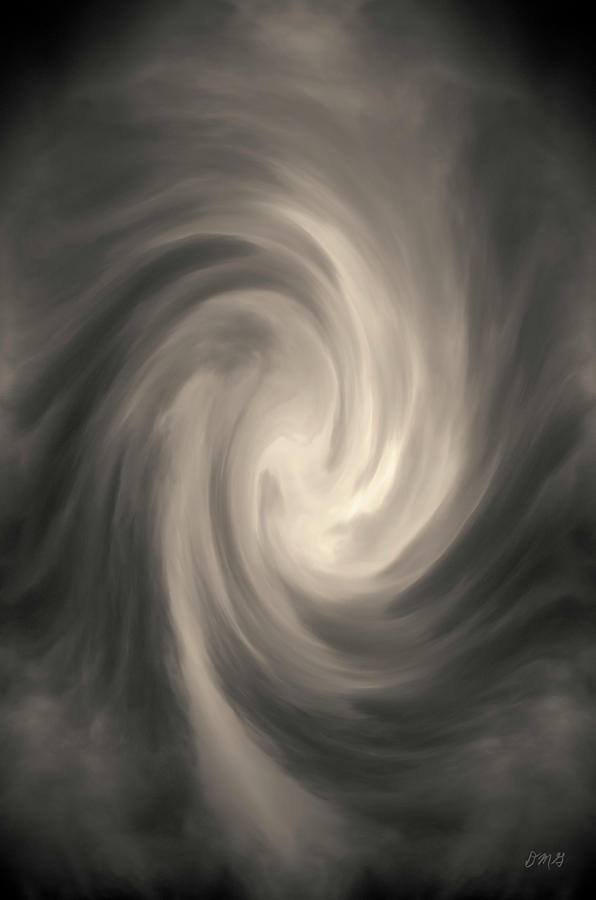 Swirl Wave Iv Toned Photograph